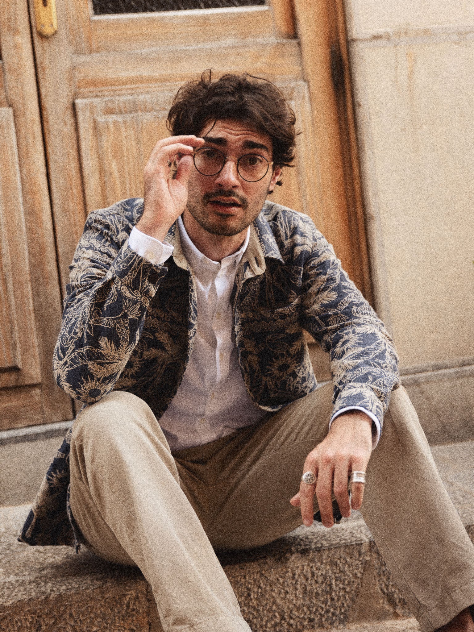 Modelshot / Salute Navy / Detail